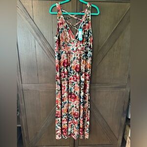 NEW✨STITCH FIX Floral Maxi Dress 2X